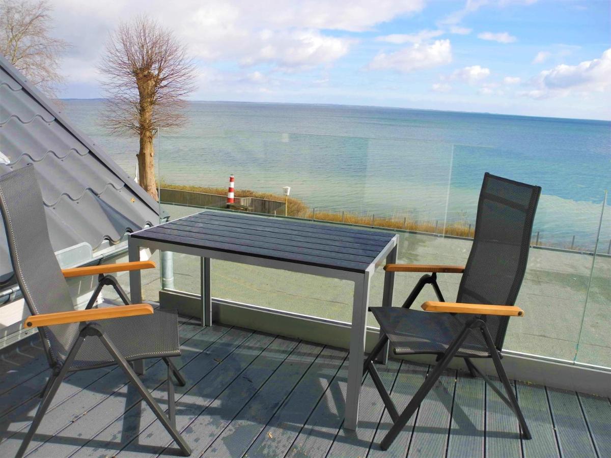 Strandappartement Steinberghaff "Farborg" Mit Meerblick 斯泰恩伯格 外观 照片