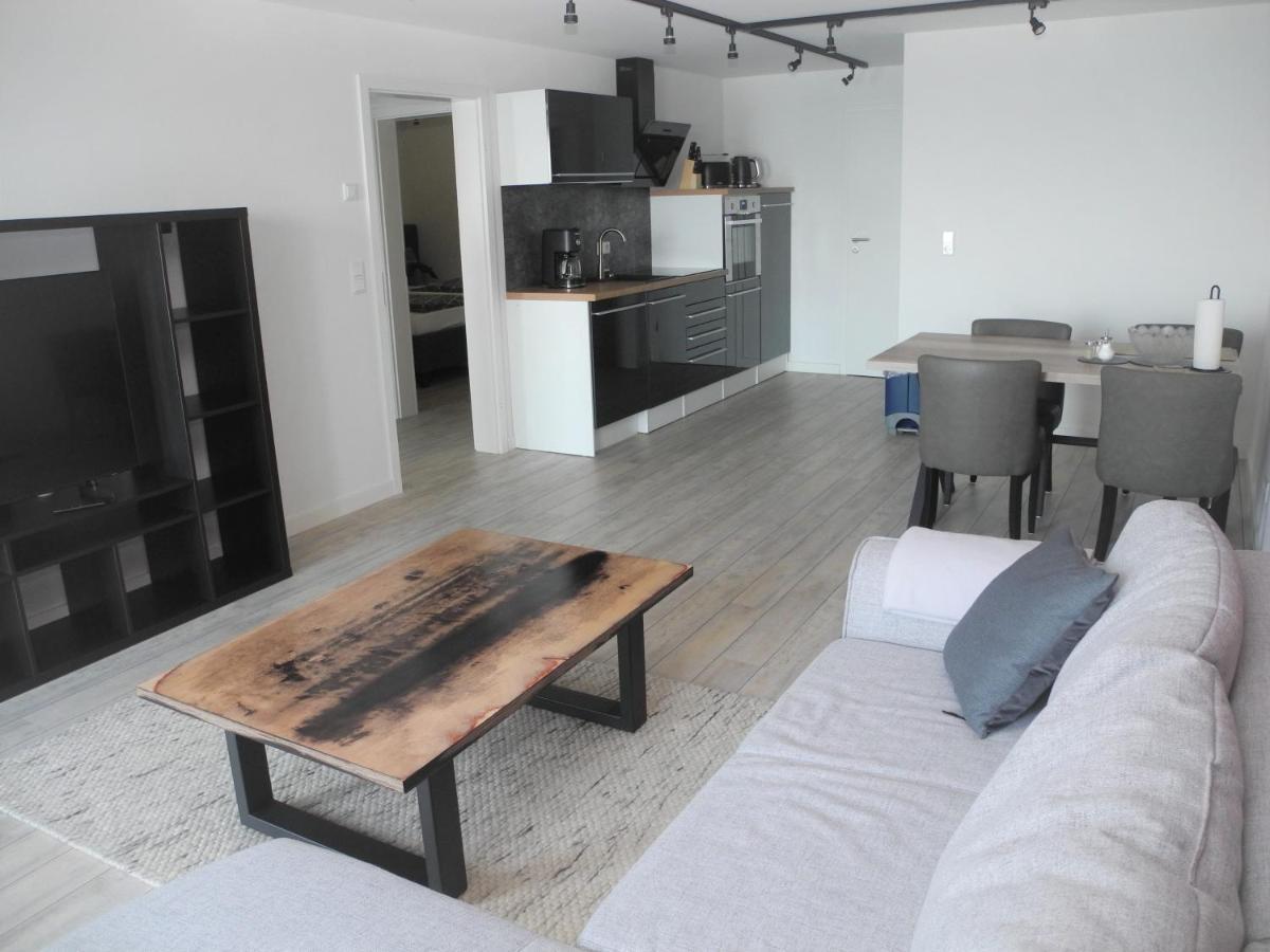 Strandappartement Steinberghaff "Farborg" Mit Meerblick 斯泰恩伯格 外观 照片