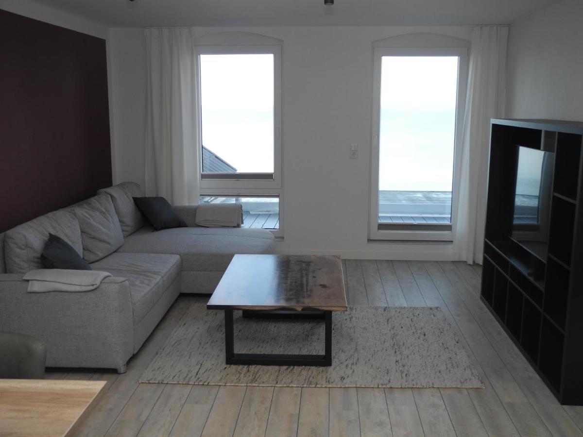 Strandappartement Steinberghaff "Farborg" Mit Meerblick 斯泰恩伯格 外观 照片